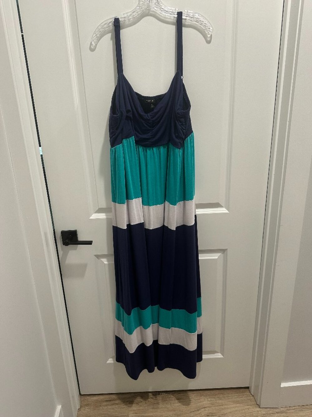 Torrid Color Block Maxi Dress